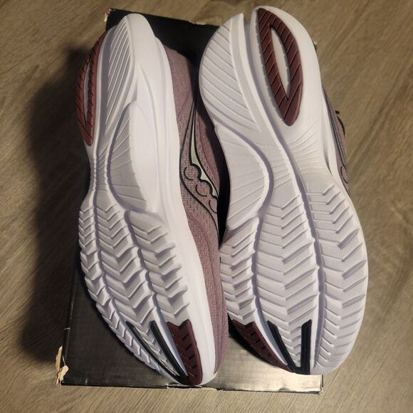 Size 5.5 - Saucony Kinvara 13 Haze/Black Violet Clair PWRrun Sneakers - Picture 6 of 7